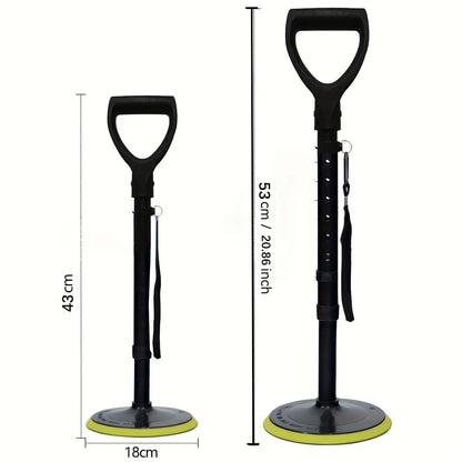 Adjustable Standing Aid — Featuring an Adjustable Height and Portable Design, This Device Is Specifically Engineered to Provide Assistance and Support to the Elderly and Individuals with Mobility Impairments, Aiding Them in Standing up and Facilitating Sh