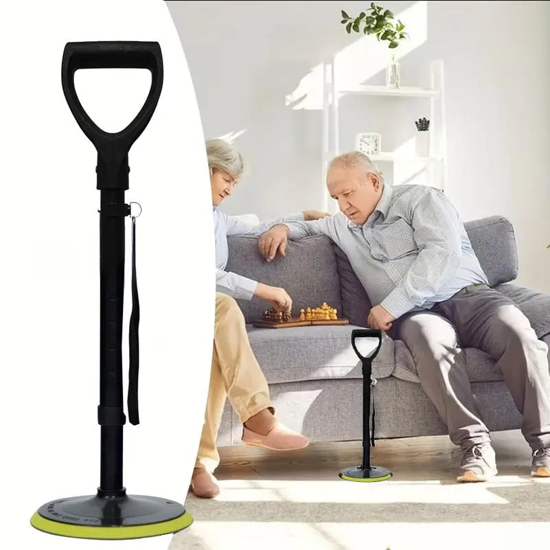 Adjustable Standing Aid — Featuring an Adjustable Height and Portable Design, This Device Is Specifically Engineered to Provide Assistance and Support to the Elderly and Individuals with Mobility Impairments, Aiding Them in Standing up and Facilitating Sh