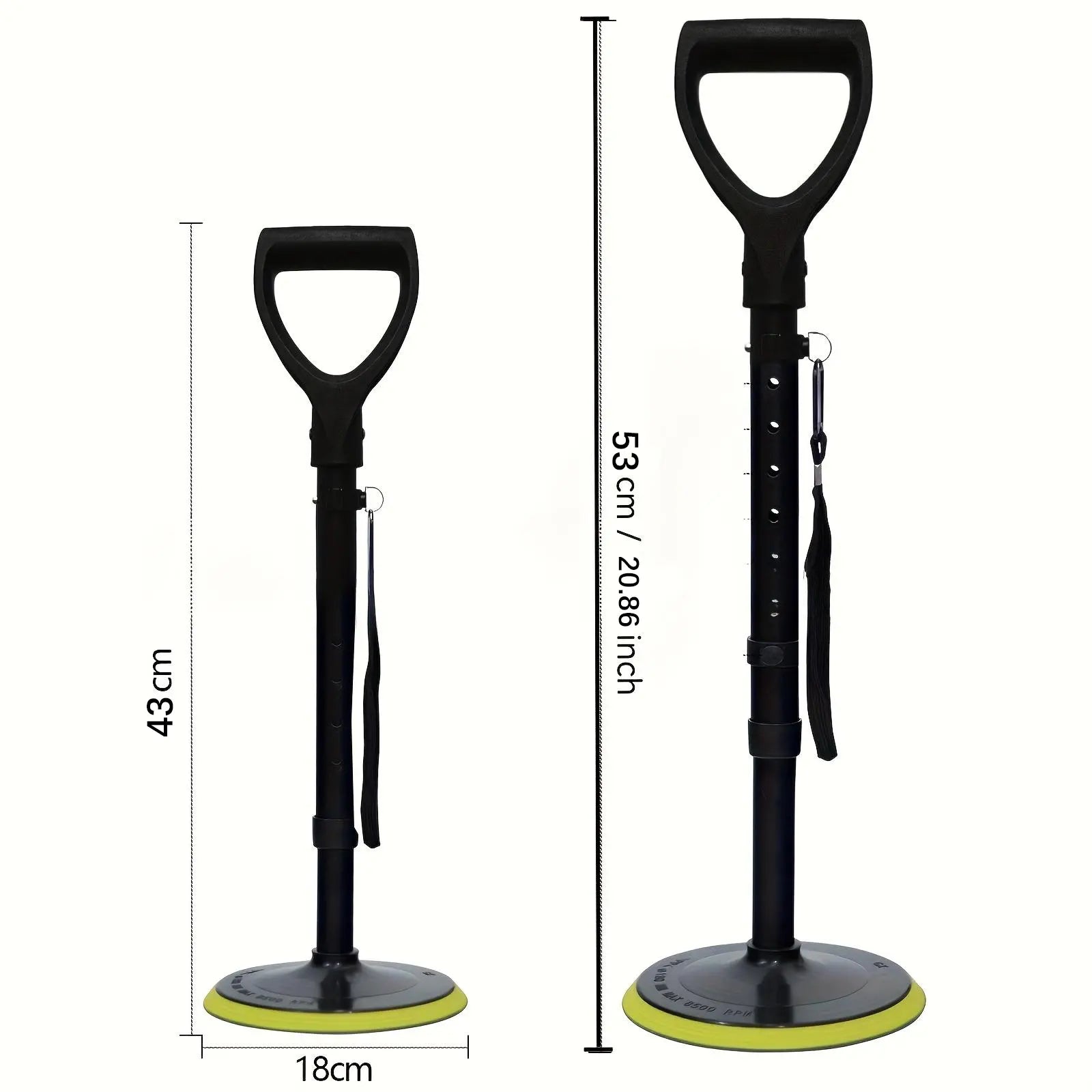Adjustable Standing Aid — Featuring an Adjustable Height and Portable Design, This Device Is Specifically Engineered to Provide Assistance and Support to the Elderly and Individuals with Mobility Impairments, Aiding Them in Standing up and Facilitating Sh