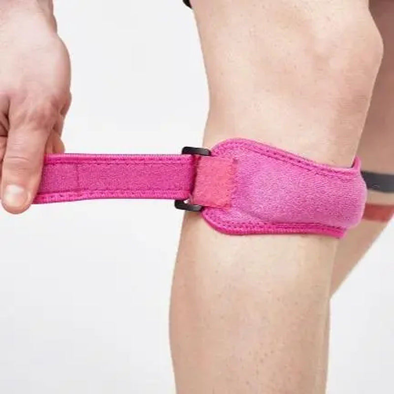 2PCS Patella Strap for Pain Relief– Adjustable Brace for Women & Men, Ideal for Running, Basketball, Volleyball, Squats, Tendonitis, and Jumper’S Support Menisus Thanksgiving Christmas Gift 2025 Knee Pads
